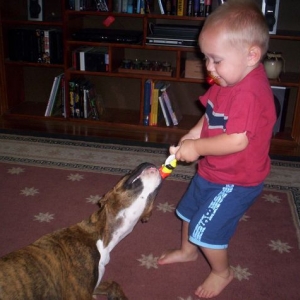 My nephew and Dutchess