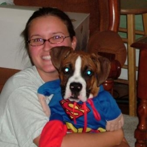My little SuperDog!