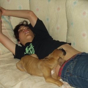 Precious and her boy