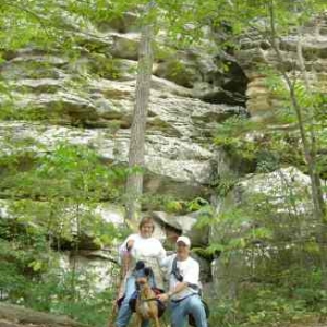Hiking southern Illinois