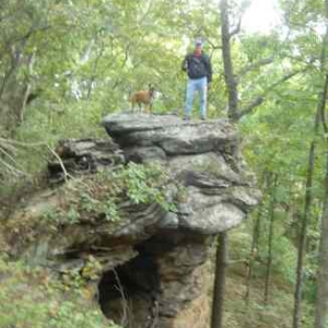 Hiking southern Illinois