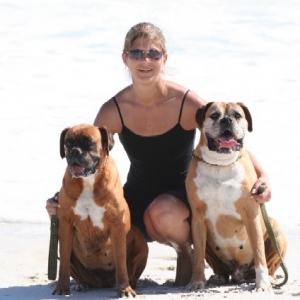 Spring day at the beach