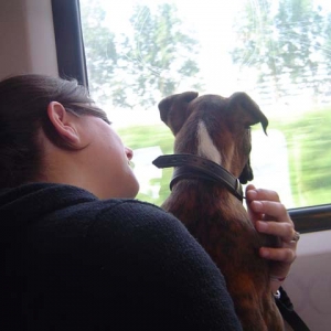 1st time on a train