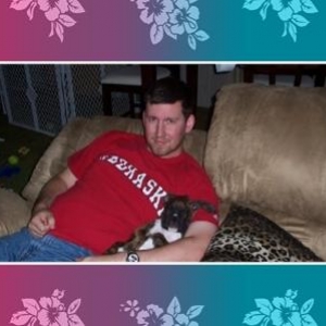 Daddy & me watching Huskers Football