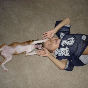 Bella and Dustin Wrestling