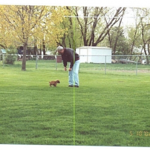 My hubby and Kali