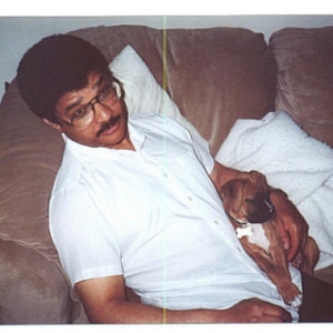 My Daddy and Kali (9wks old)