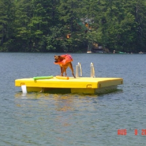 Madison on float