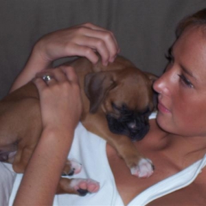 Reef with her mom