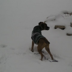My snow baby!!!