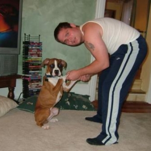 Playing with dad
