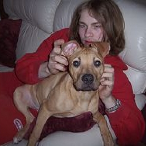 Levi and his puppy