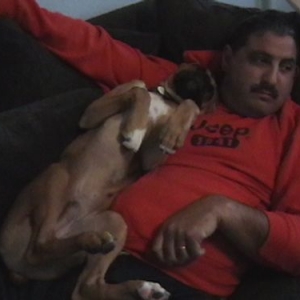 daddy and falko