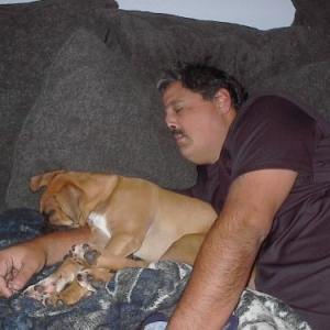 Boys sleeping