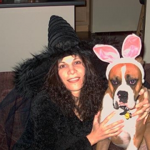 Joey & Raven on Halloween