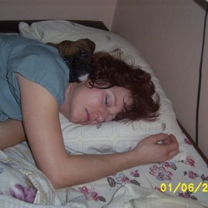 Sleeping with Mom