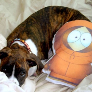 lola and kenny.... he is still alive... jajajaja