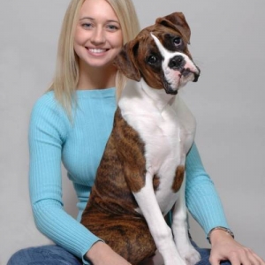 Harley and I posing again!