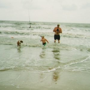 Daddy, Brock, Abby & Petals