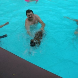 Xan the Swim Dog