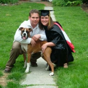 Me and my boys after graduation