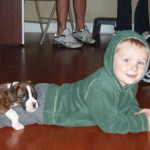 Quinn and Gavin