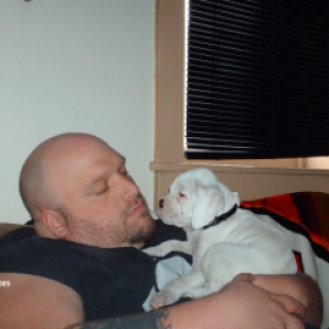 Sampson Loves his Daddy