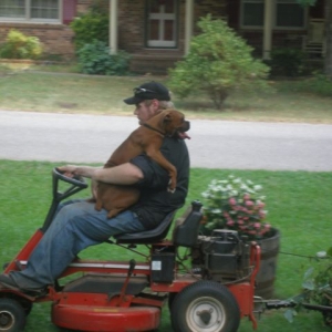Xan-man the yard man!