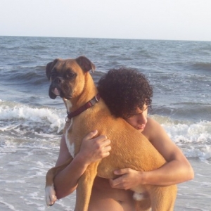 hangin' out at the beach