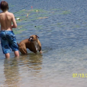 Fishing with my bro