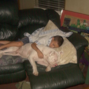 Two sleeping Boys
