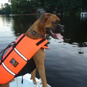Tyson on Boat!