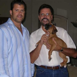 Father, me and Chopper