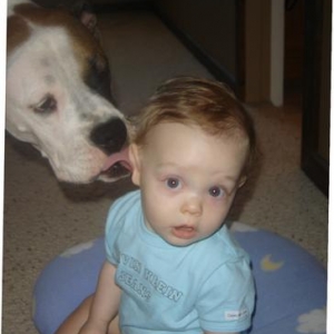 Roxy and Noah 8-2006