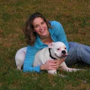 Me and Tyson outside