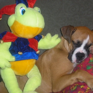 Revan & friend 11/16/2006