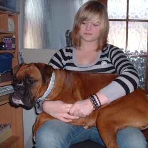 Zeb's in his favourite spot