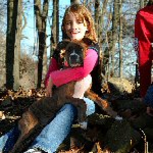 Brooke and Tigger