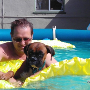 Dutchess with dad