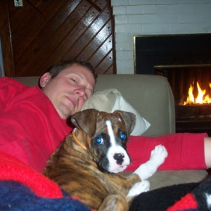 Dempsey with Dad