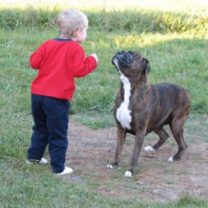You touch me again and I will headbutt you!!!