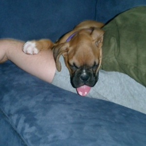 Sleepin with Dad