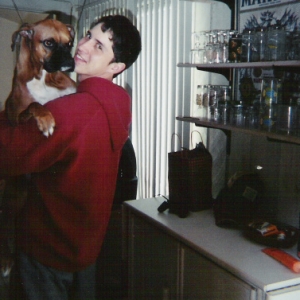 asia being held by daddy