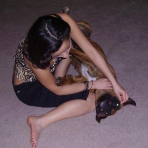 sasha just being silly
