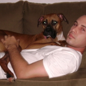 Nap time with papa