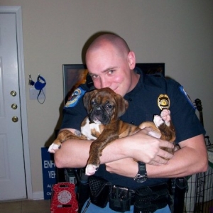 Cop and a Brindle