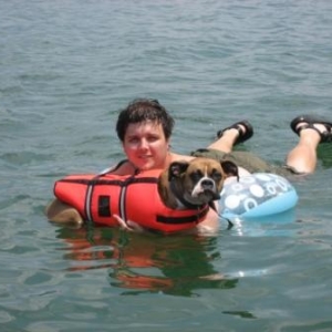 First time in the lake