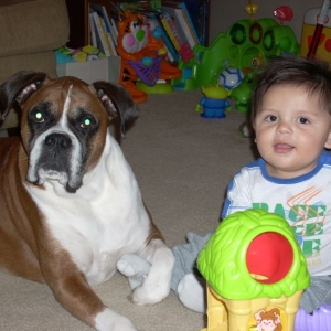 Loves his baby