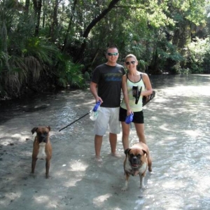 Us and our 2 Fawns