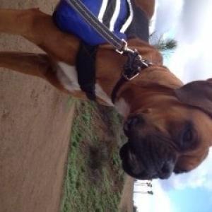 He loves hiking